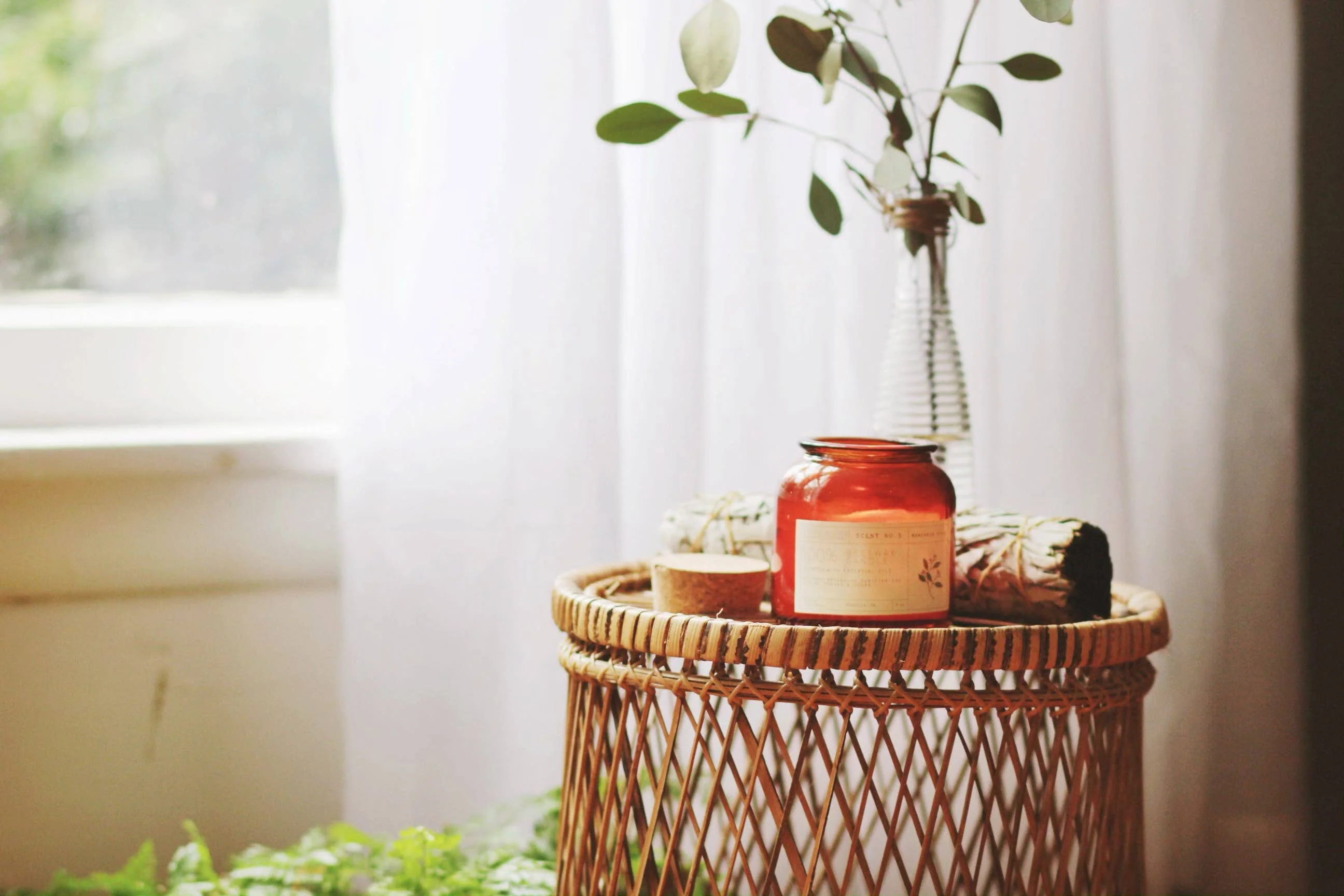 Beeswax Candle: Mandarin Spice - Image 3