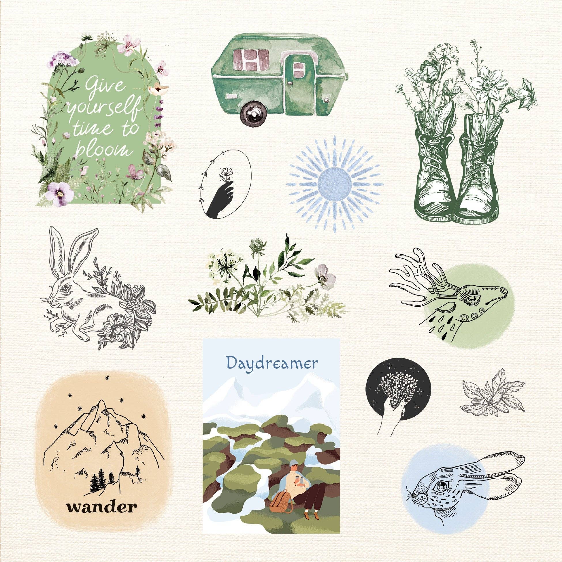 Boho Dreams Sticker Book - Image 7