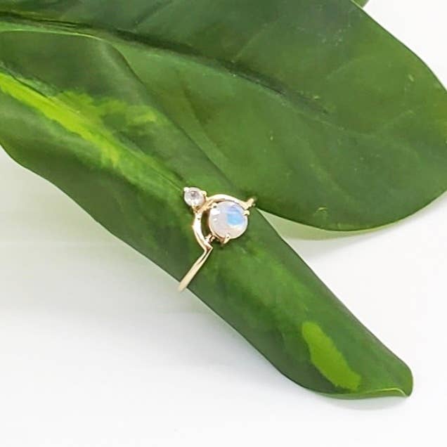 Always Held Moonstone Ring - Image 4