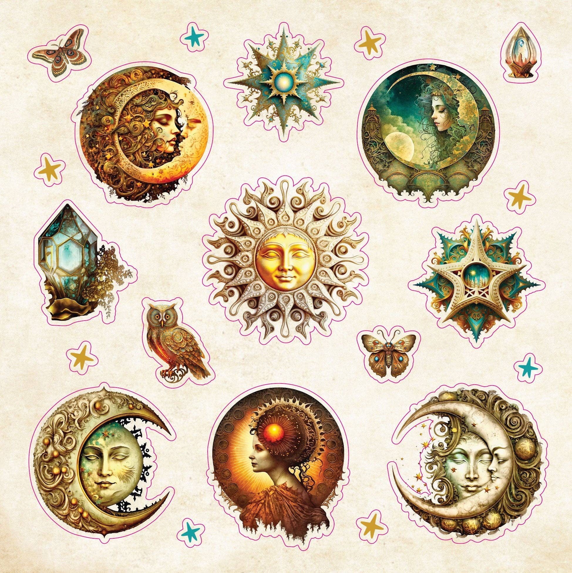 Celestial Wonders Sticker Book - Image 6