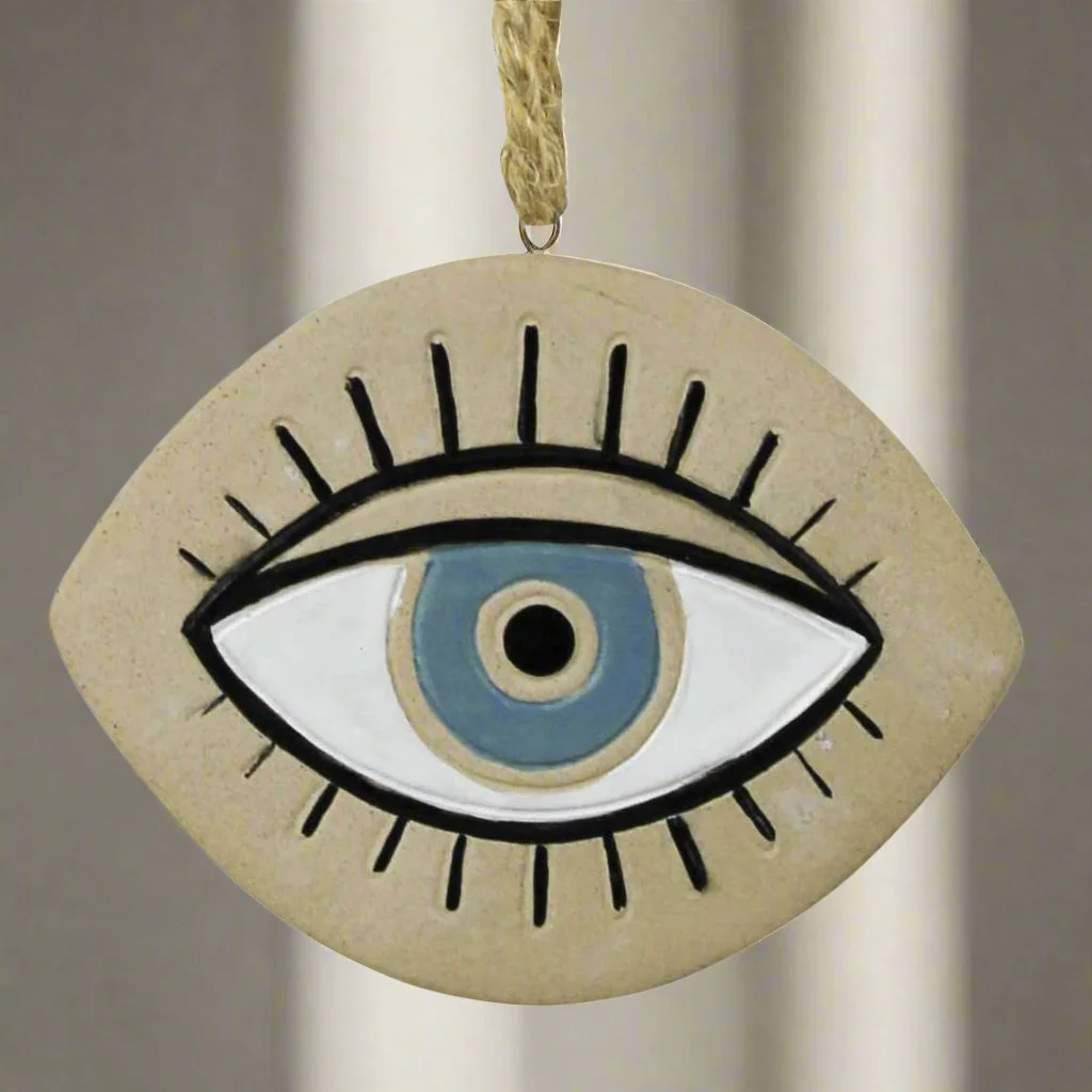 Enchanted Eye Ceramic Oranment