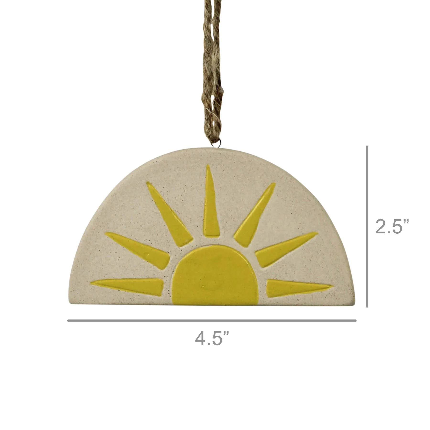 Radiant Sun Ceramic Oranament - Image 2
