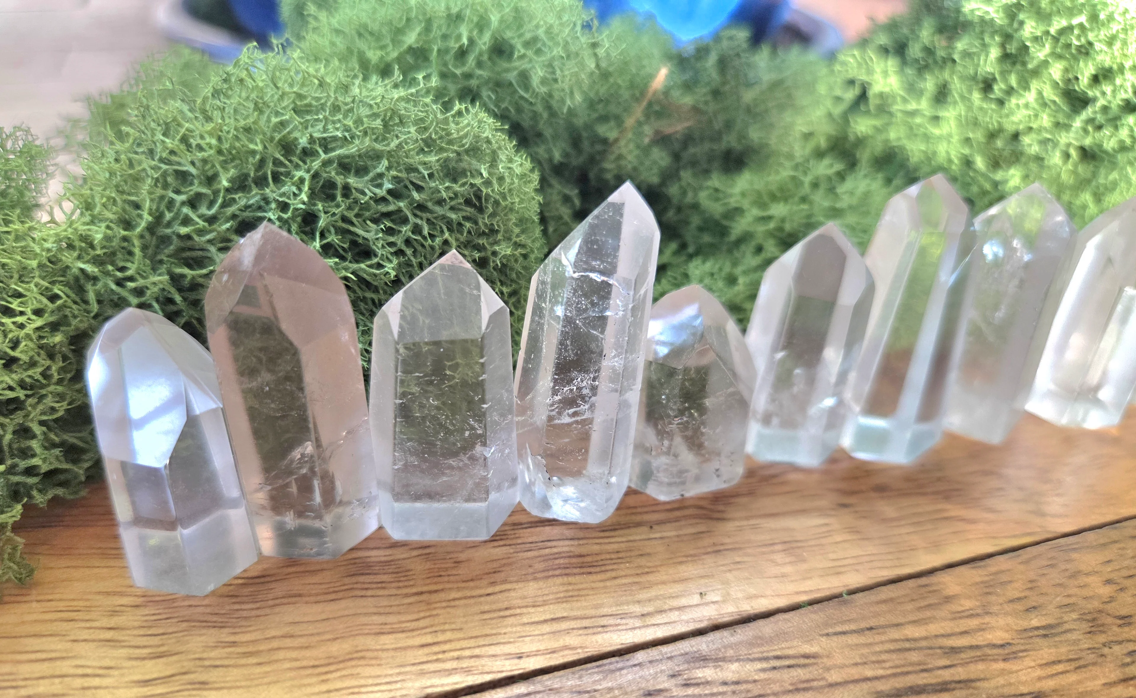Clear Quartz Towers (Grade A to Exquisite) - Size A - Image 2