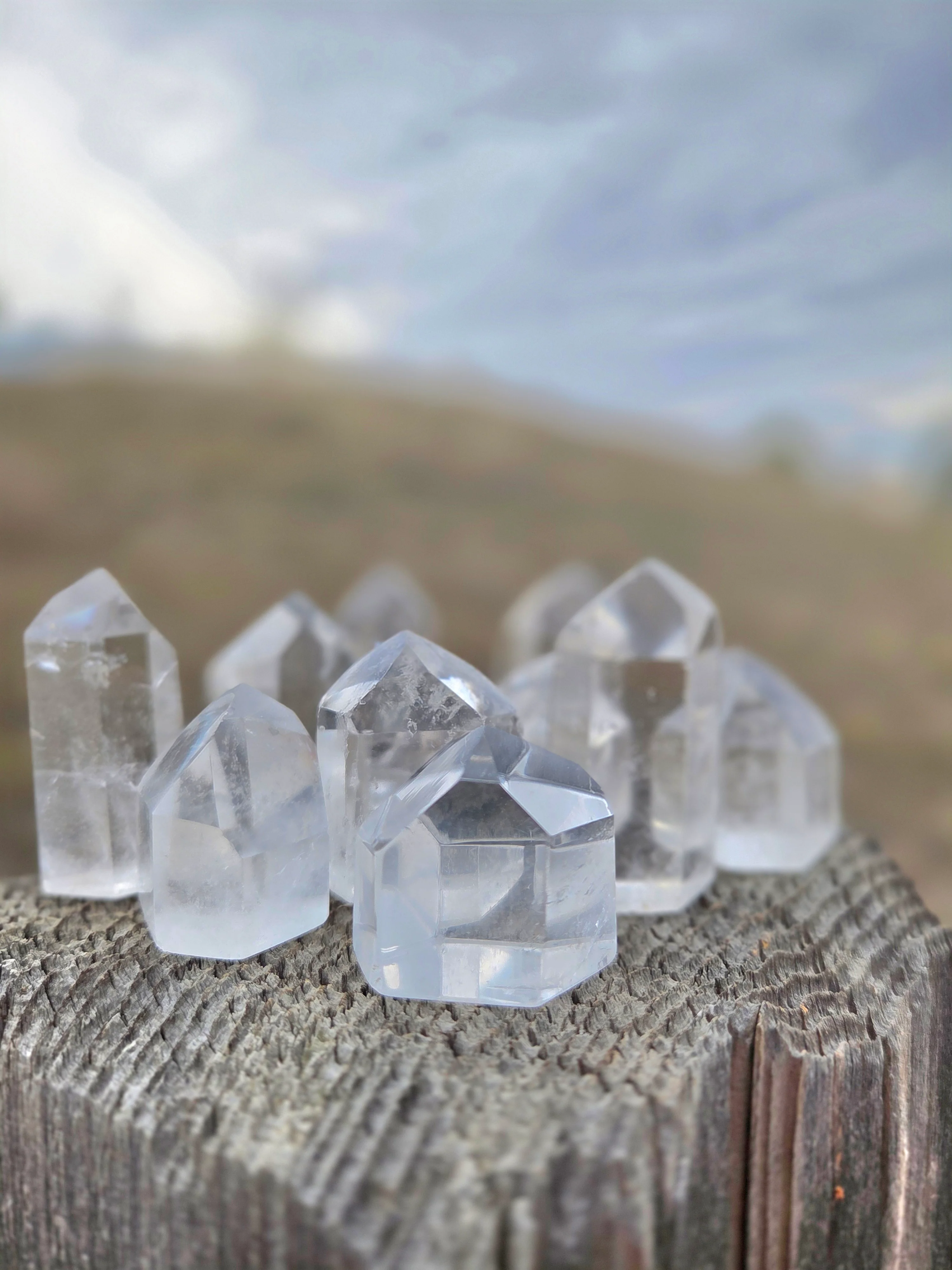 Clear Quartz Towers (Grade A to Exquisite) - Size C - Image 9