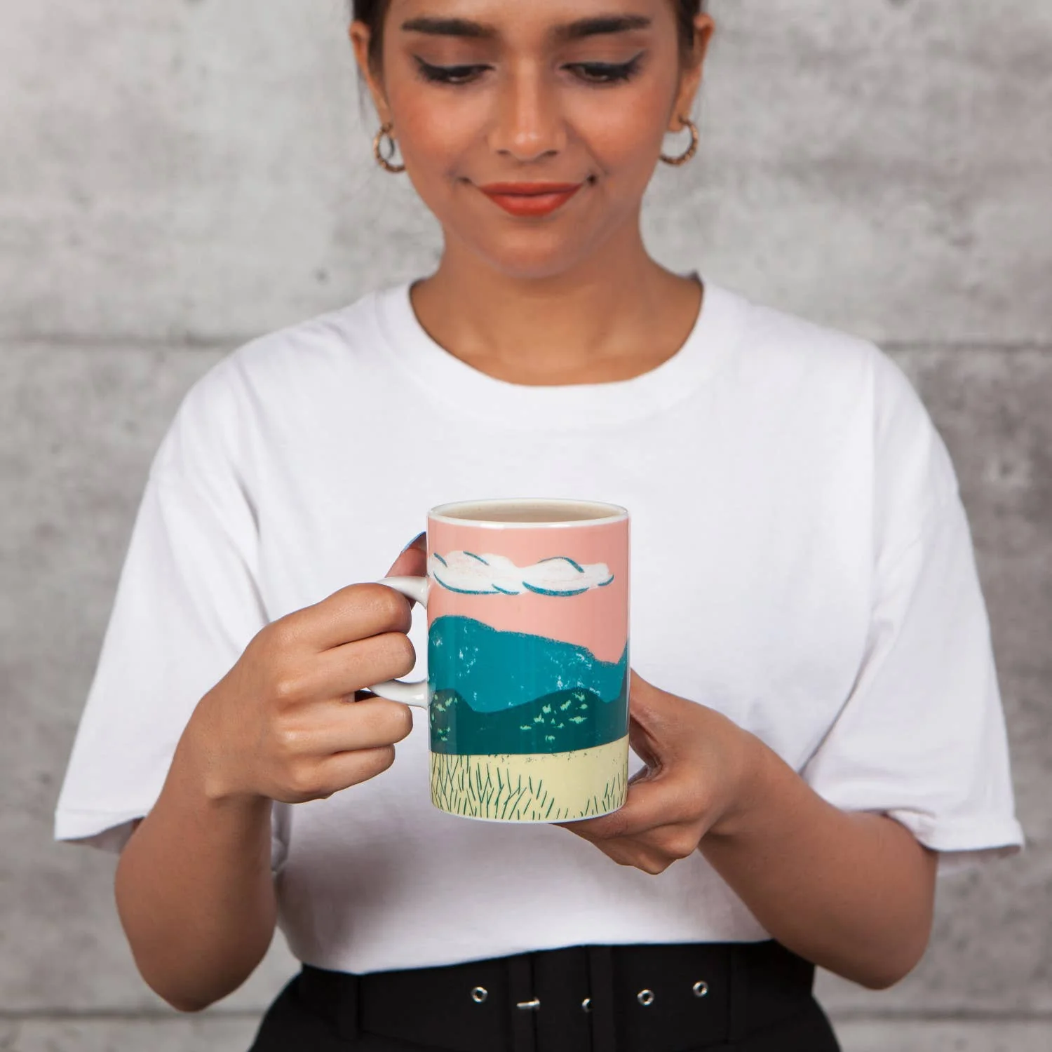 Haven Tall Ceramic Mug, 14 oz - Image 6
