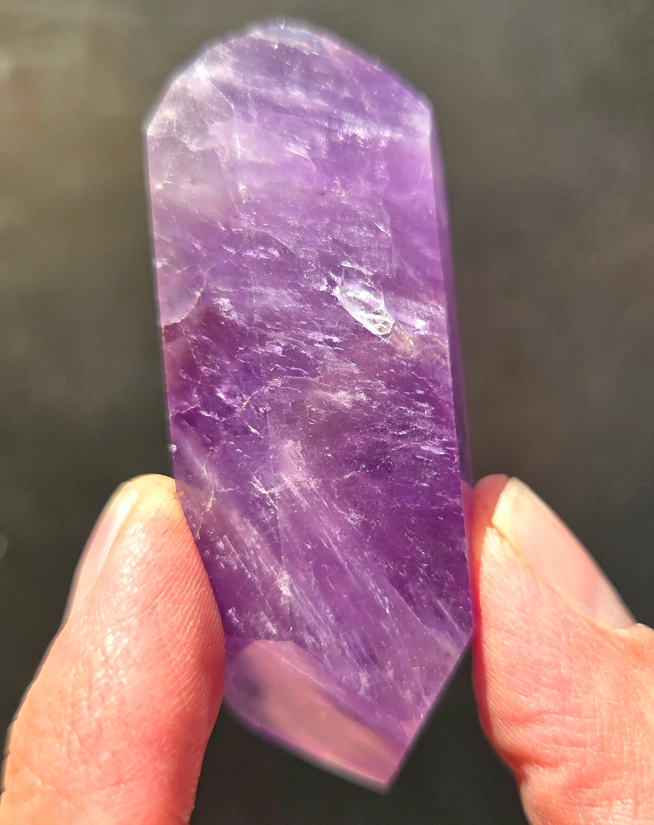 Amethyst- A-grade double terminated points - size A - Image 14