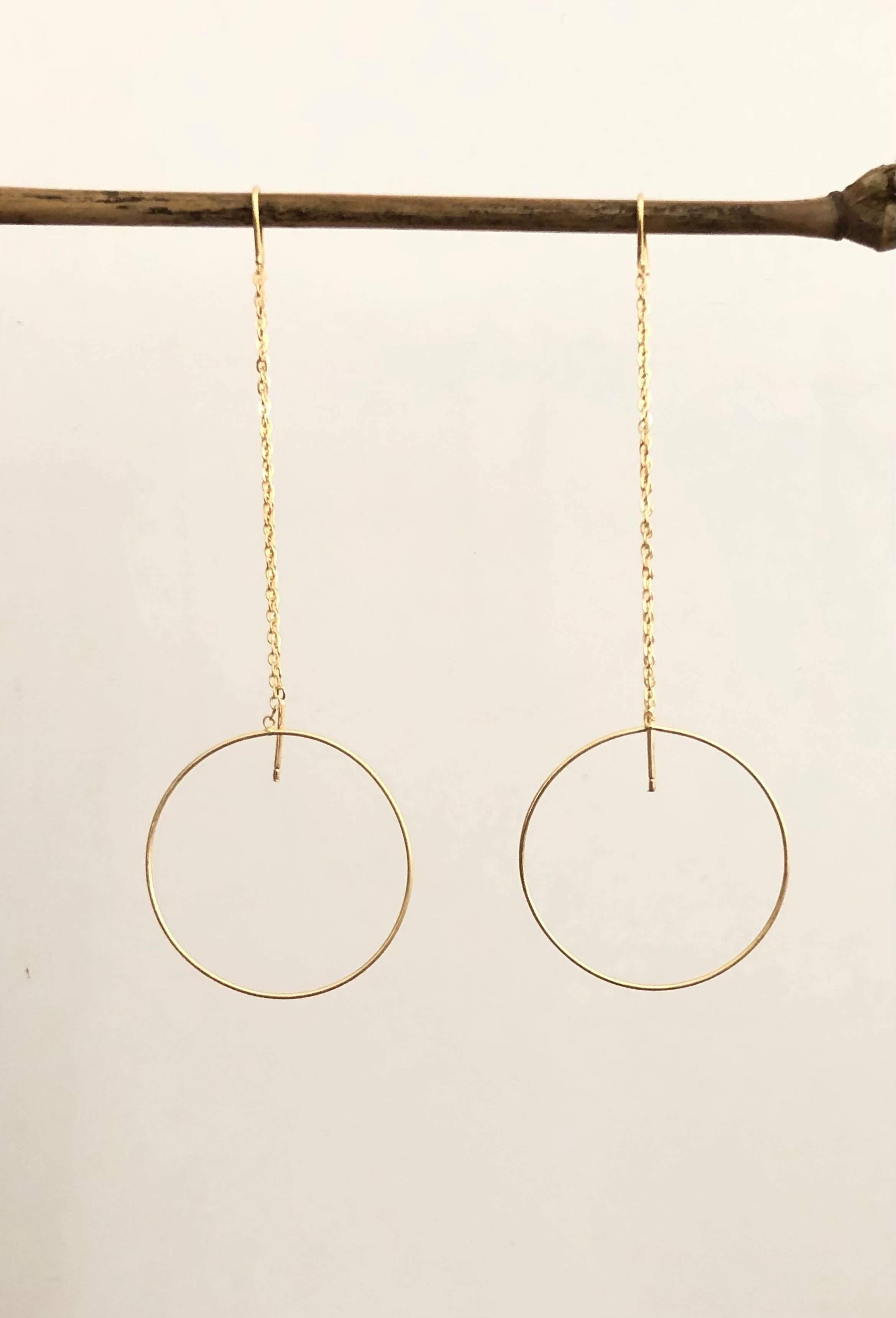 Geometric Threader Earrings - Image 6