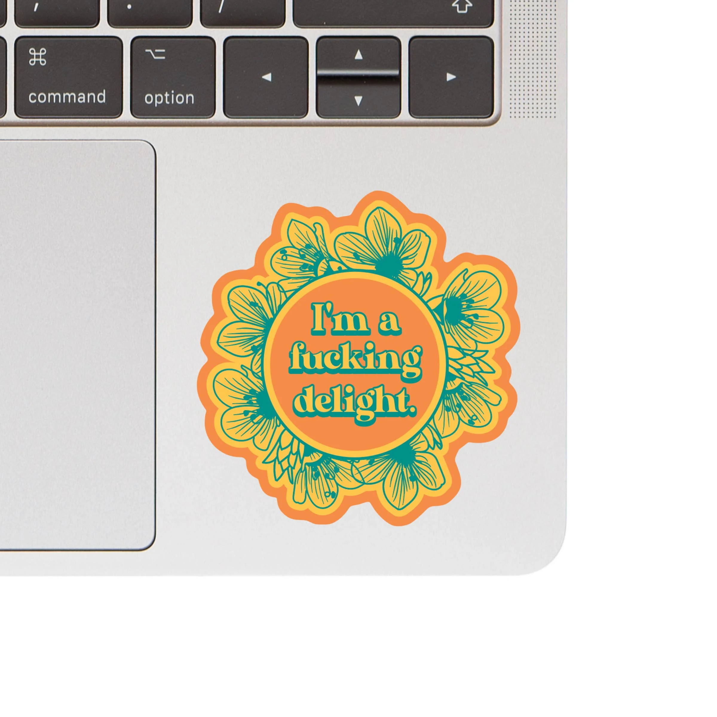 I'm a Fucking Delight Vinyl Sticker - Image 2