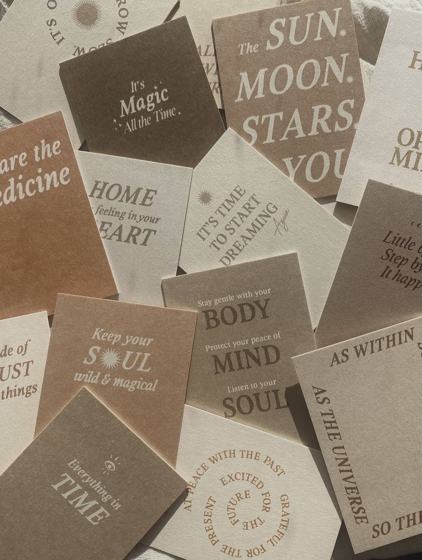 IT'S MAGIC ALL THE TIME - CARD SET - 17 CARDS - AFFIRMATION - Image 3