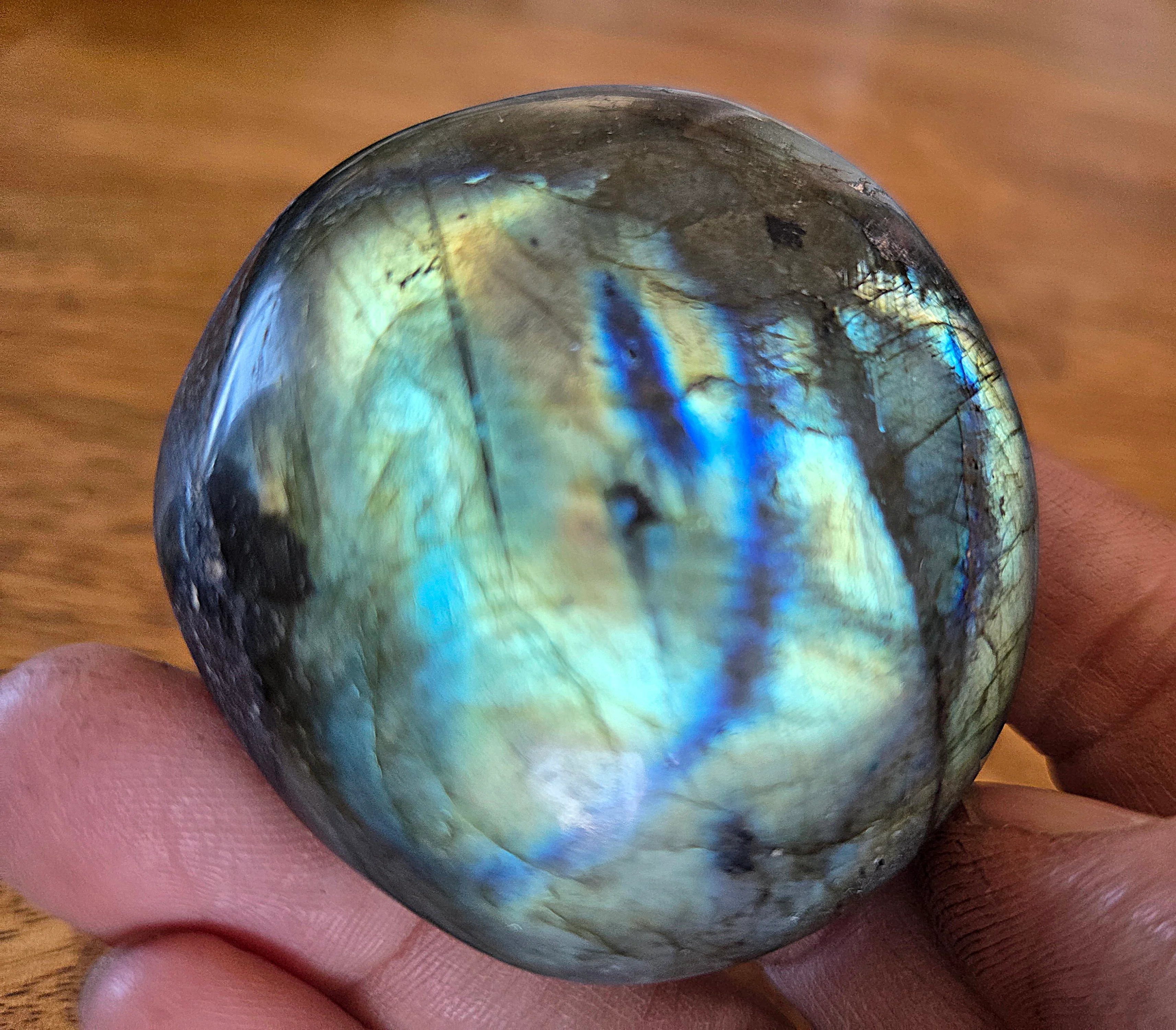 Labradorite Palm Stones - Smaller size - Image 11