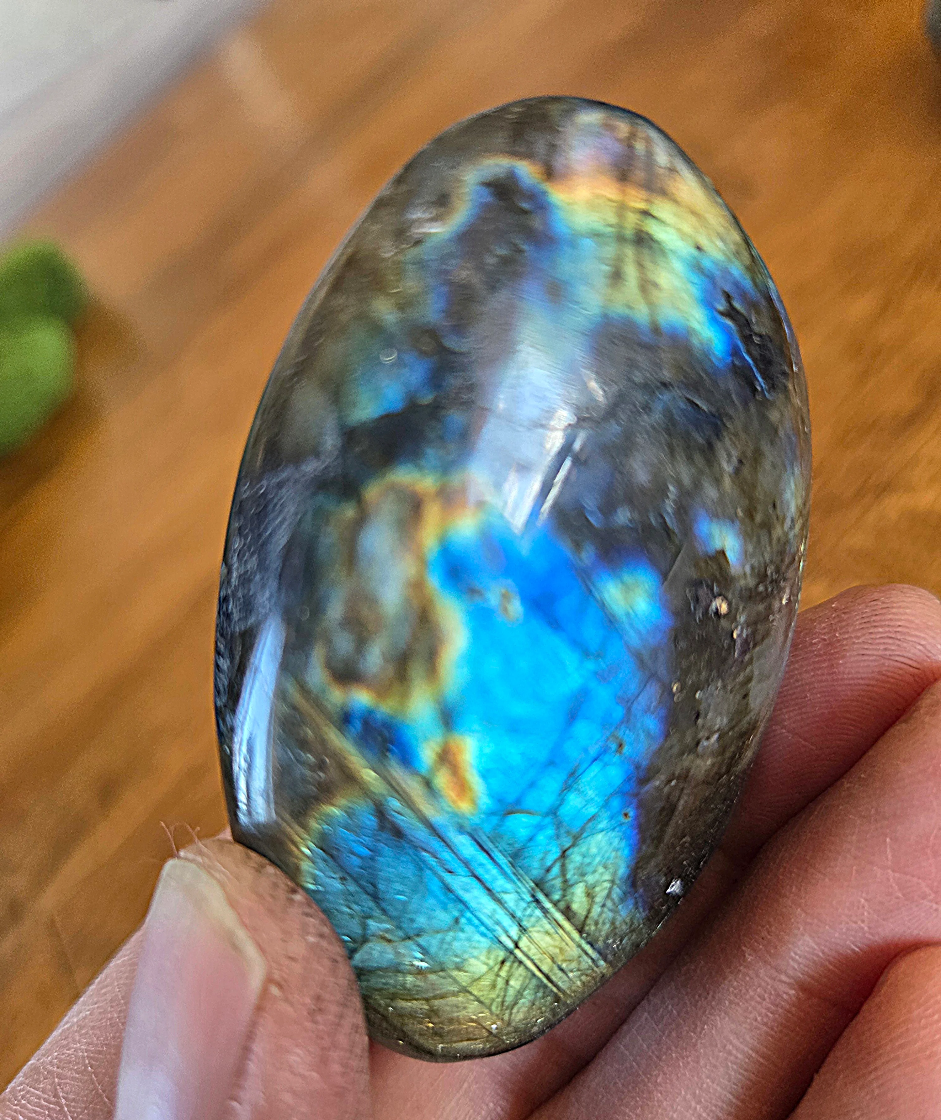 Labradorite Palm Stones - Smaller size - Image 14