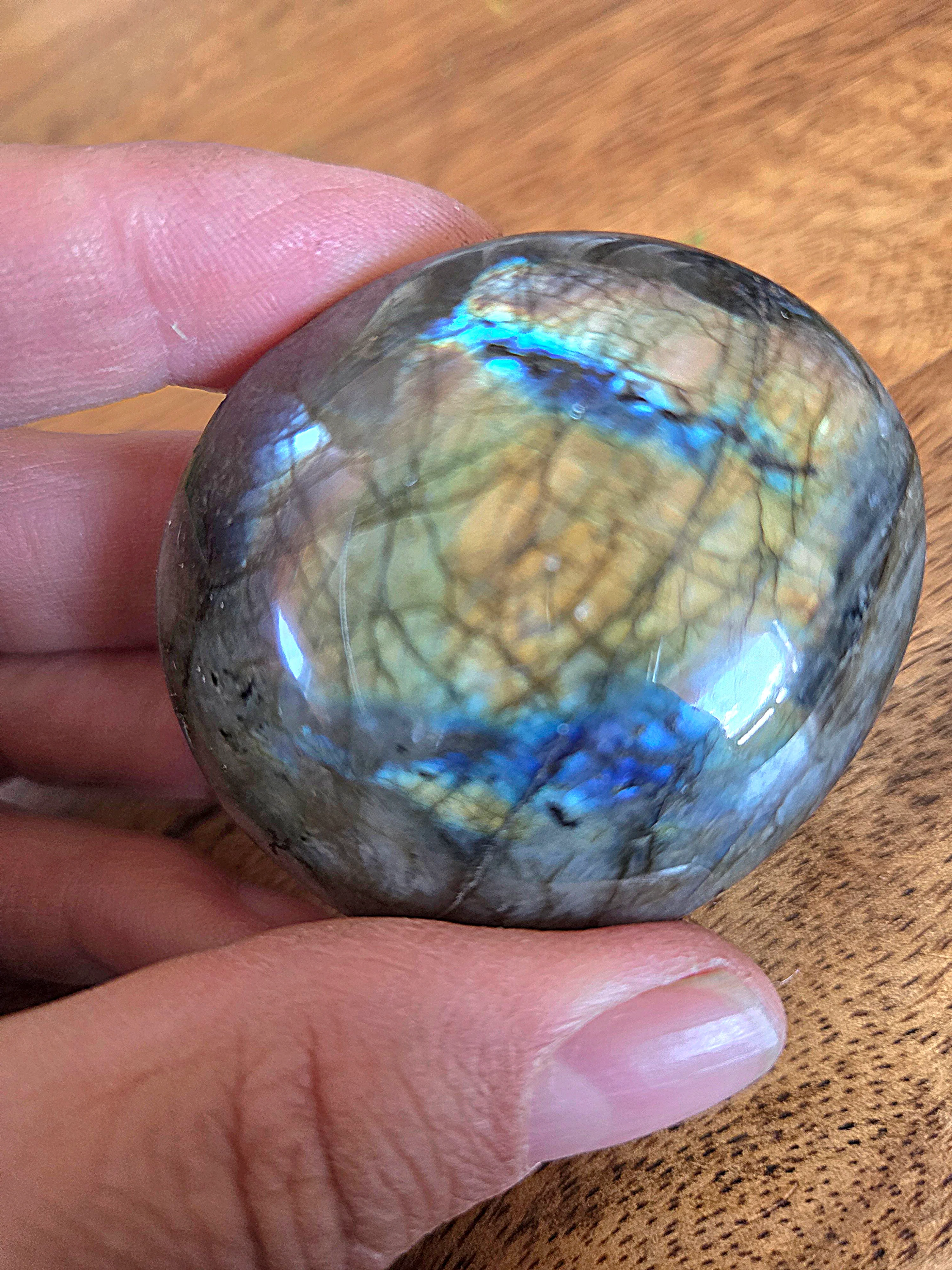 Labradorite Palm Stones - Smaller size - Image 17
