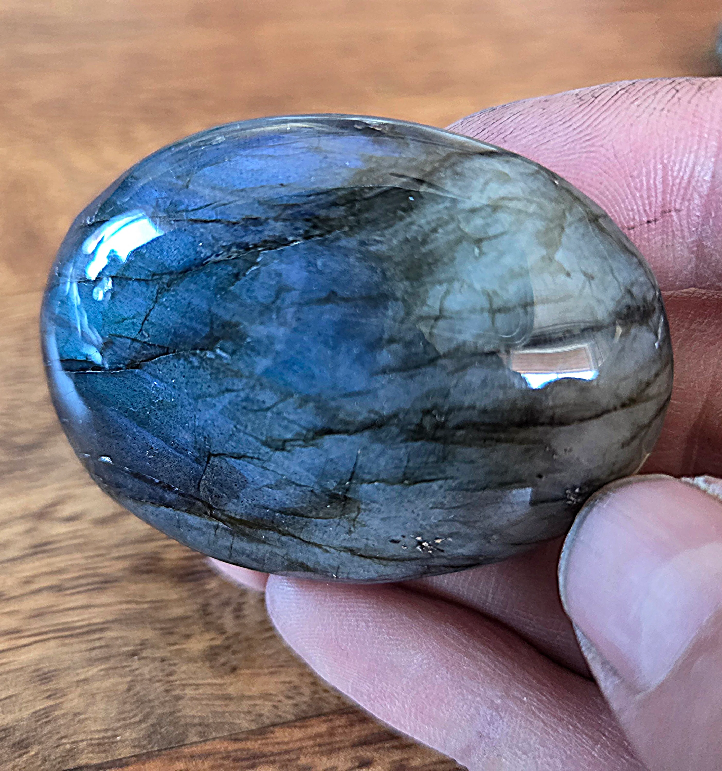 Labradorite Palm Stones - Smaller size - Image 7