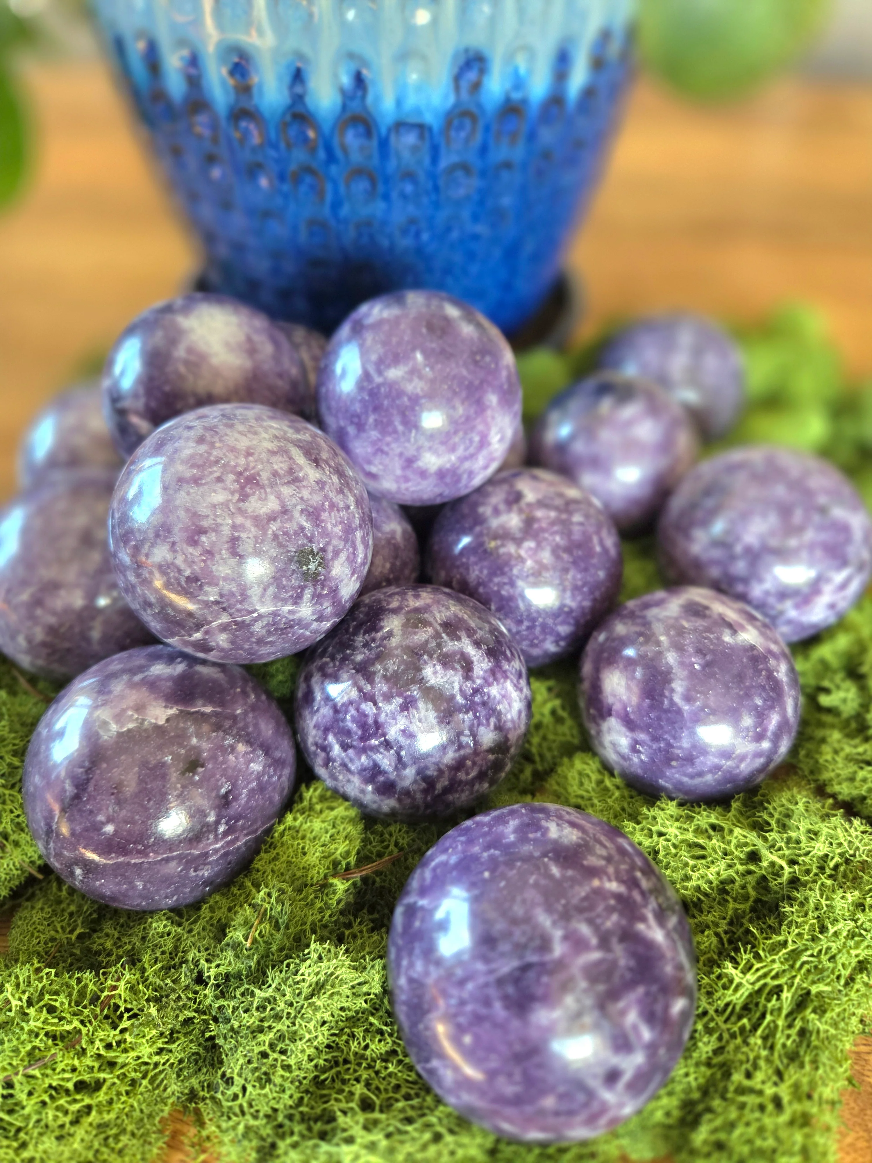 Lepidolite Spheres - Image 2