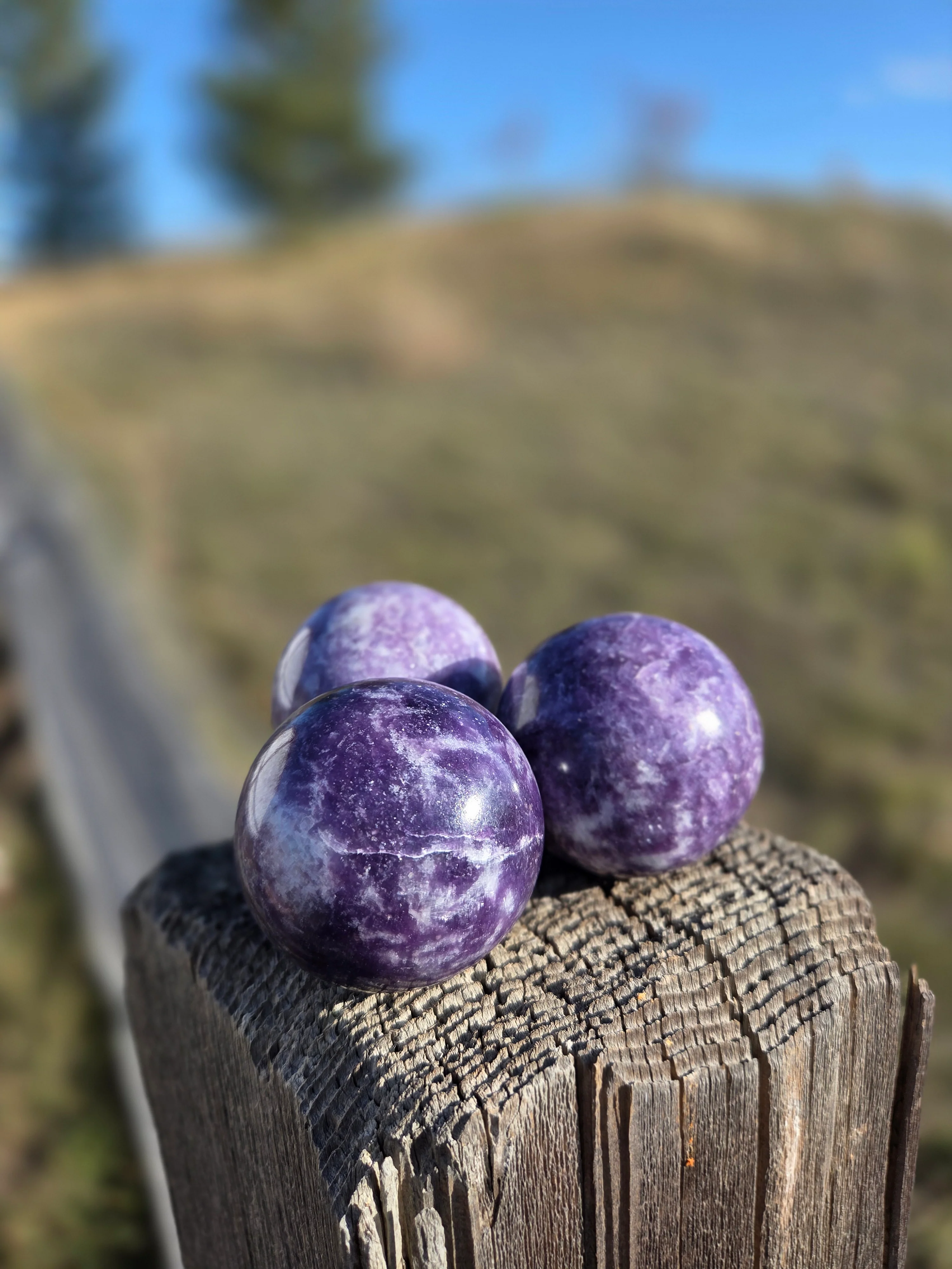 Lepidolite Spheres - Image 5