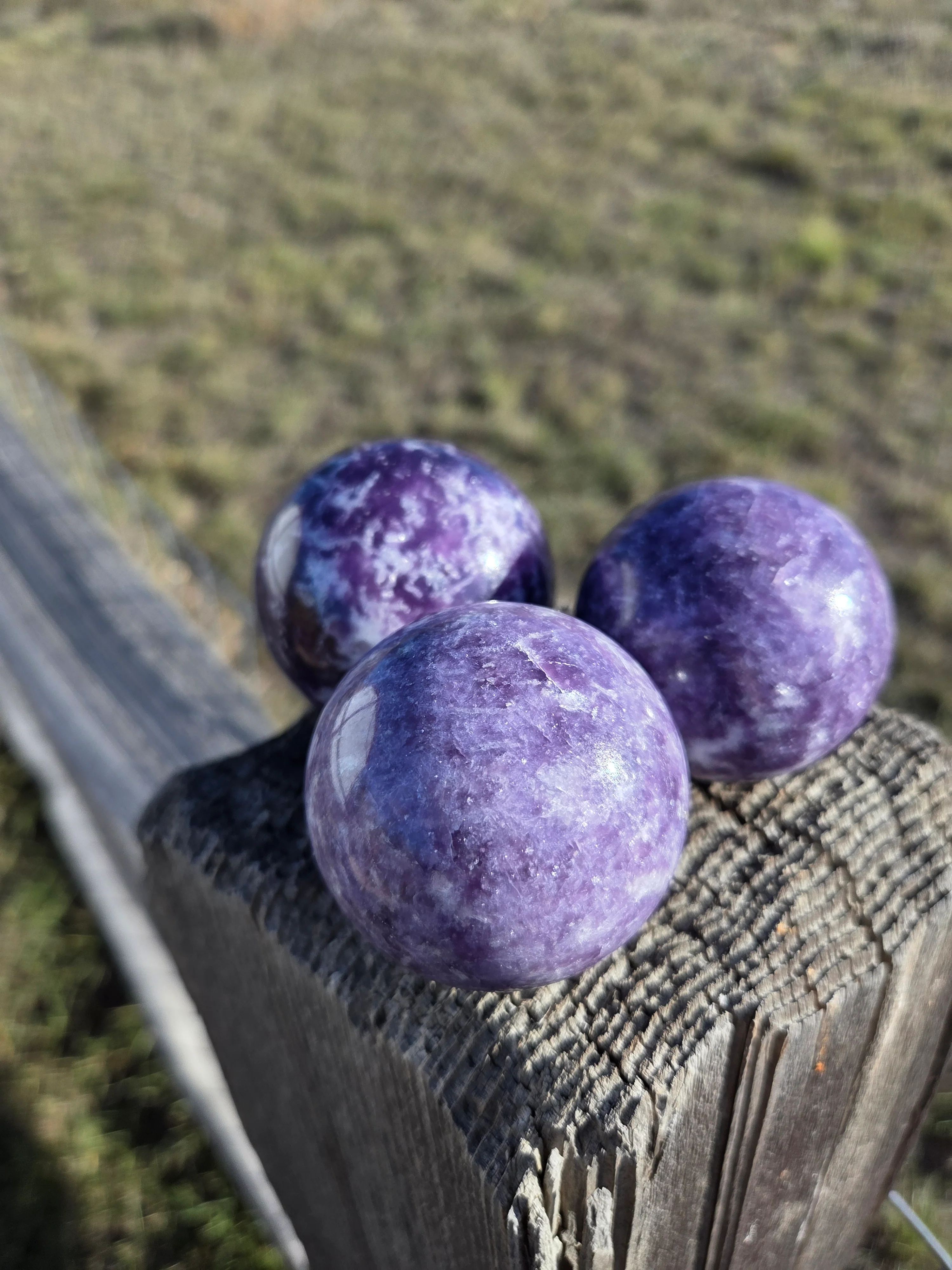 Lepidolite Spheres - Image 7