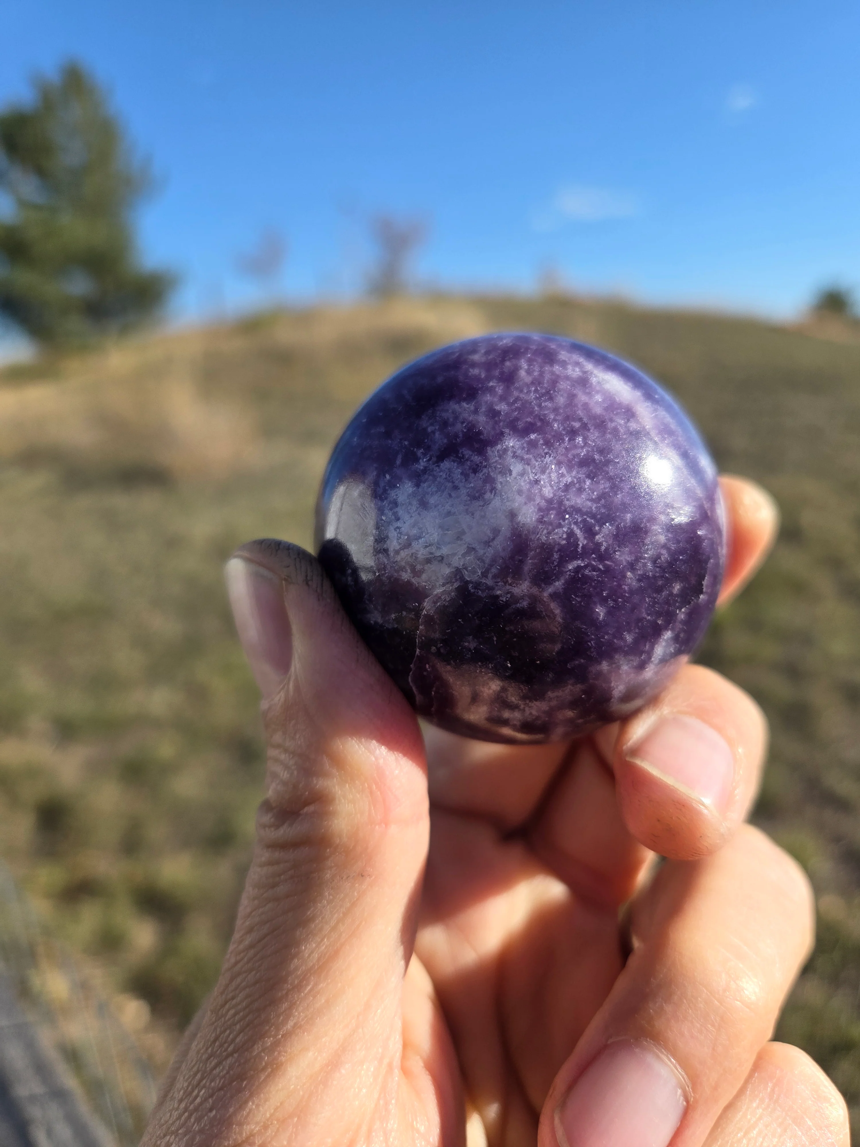 Lepidolite Spheres - Image 8