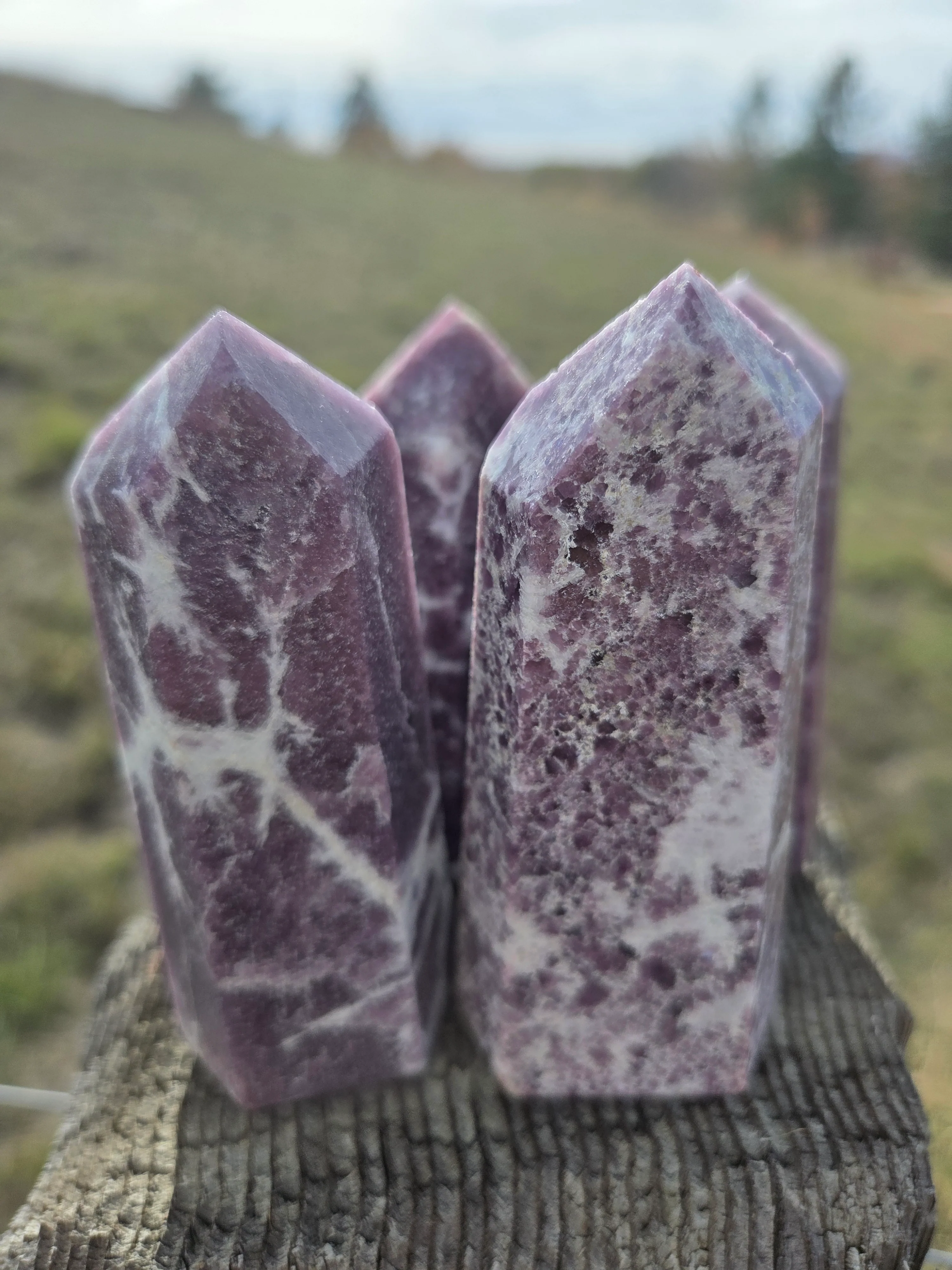 Lepidolite tower - Image 5