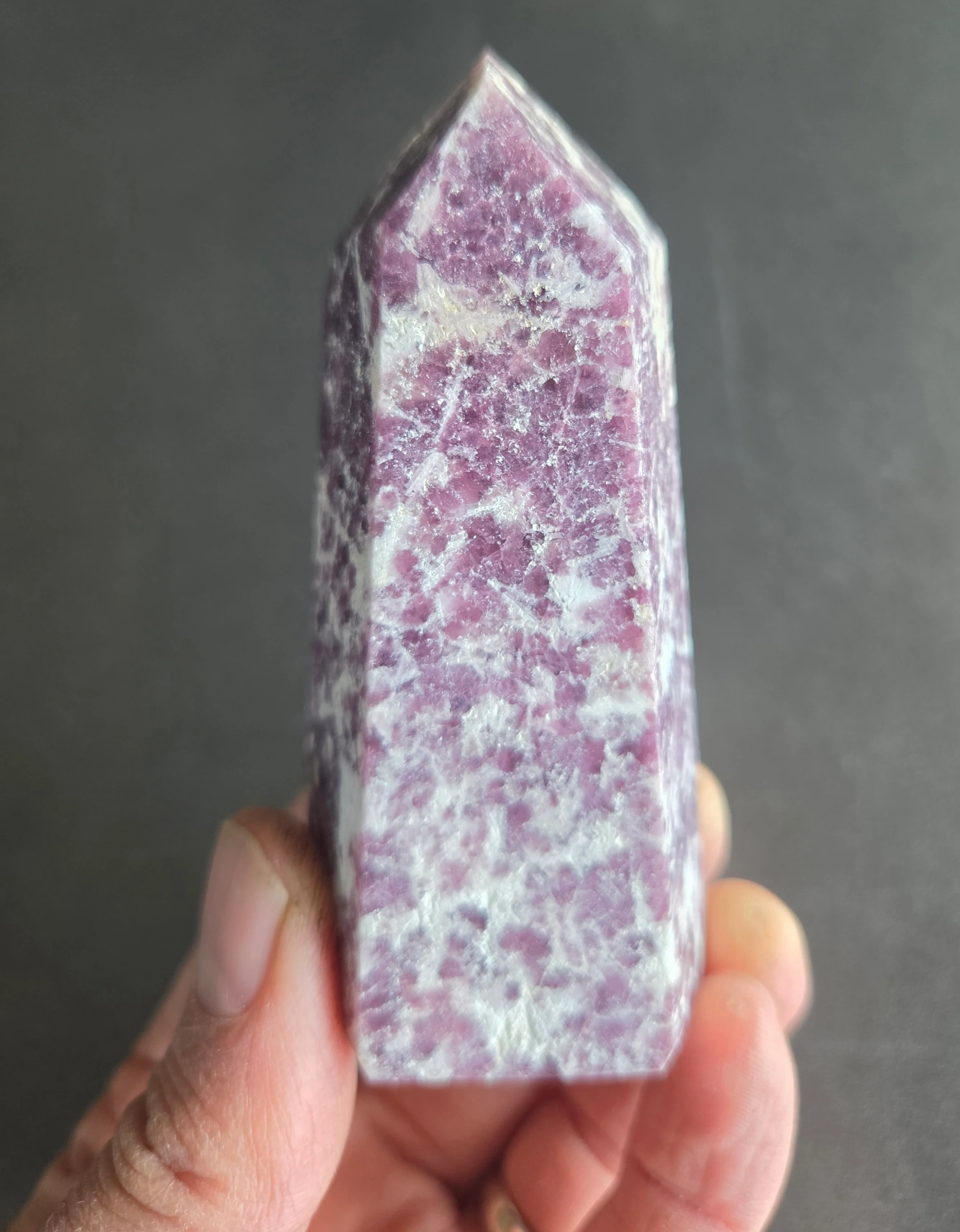 Lepidolite tower - Image 7