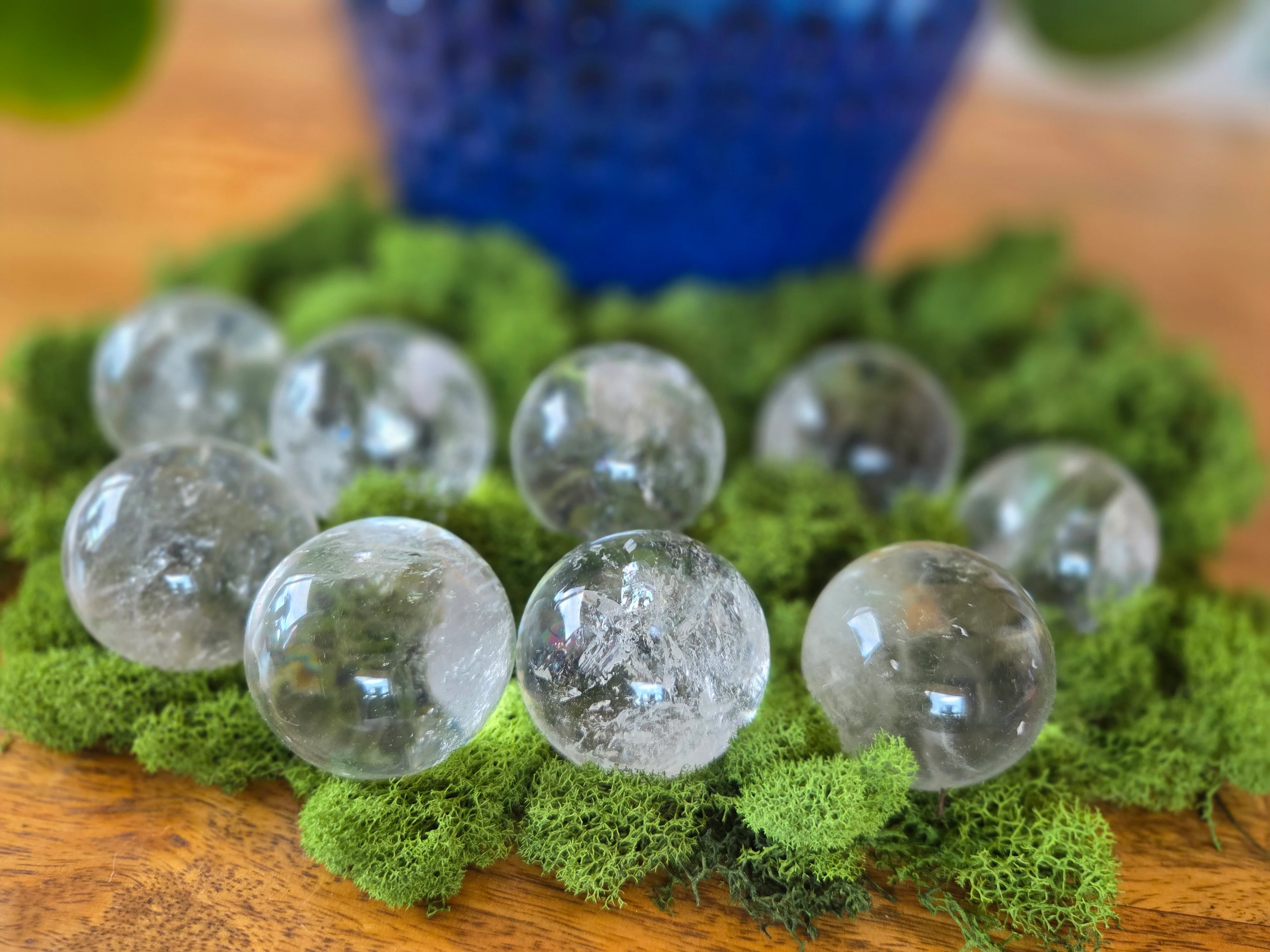 Clear Quartz Spheres - Grade A to Exquisite - Image 3