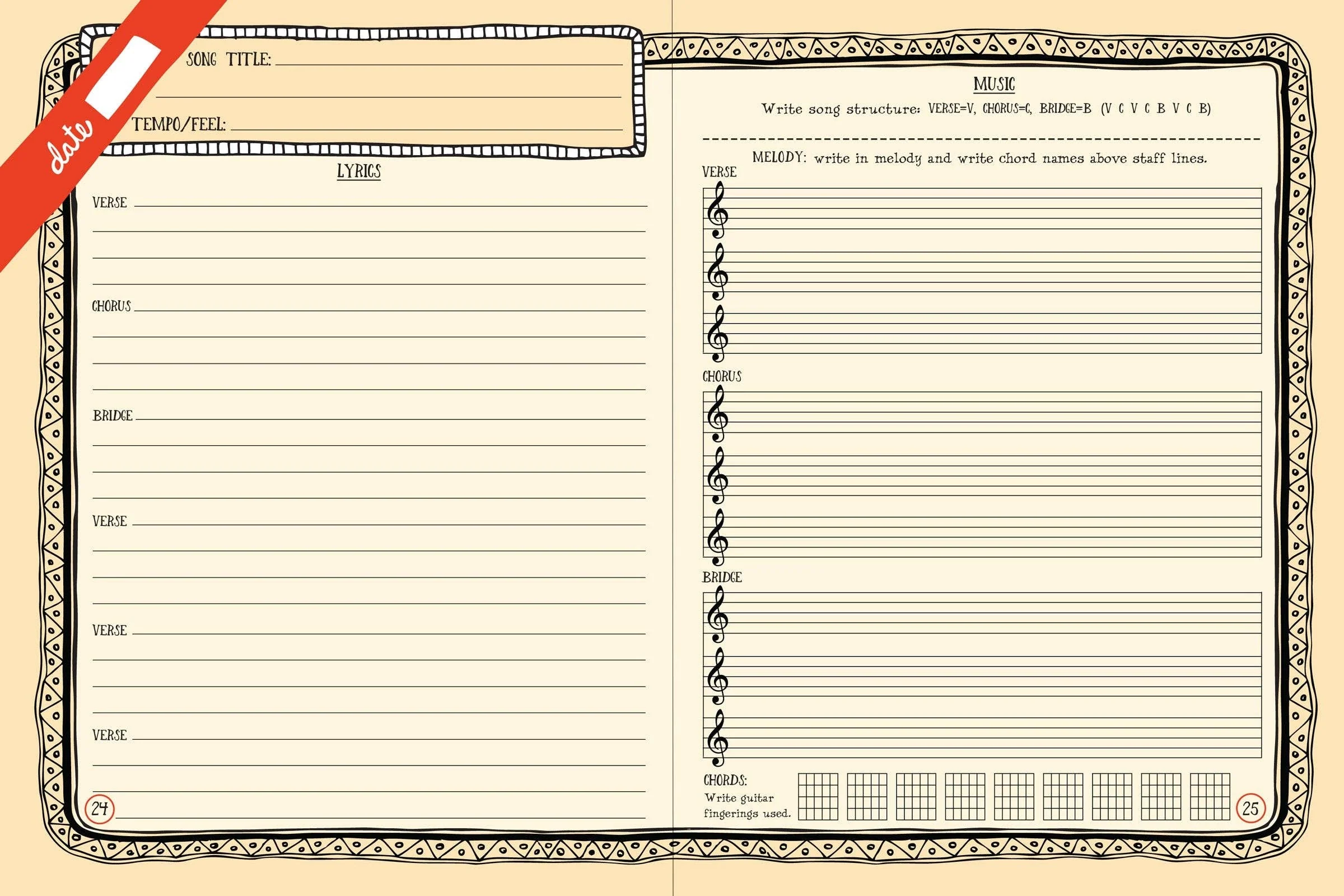 Songwriter's Journal - Image 3