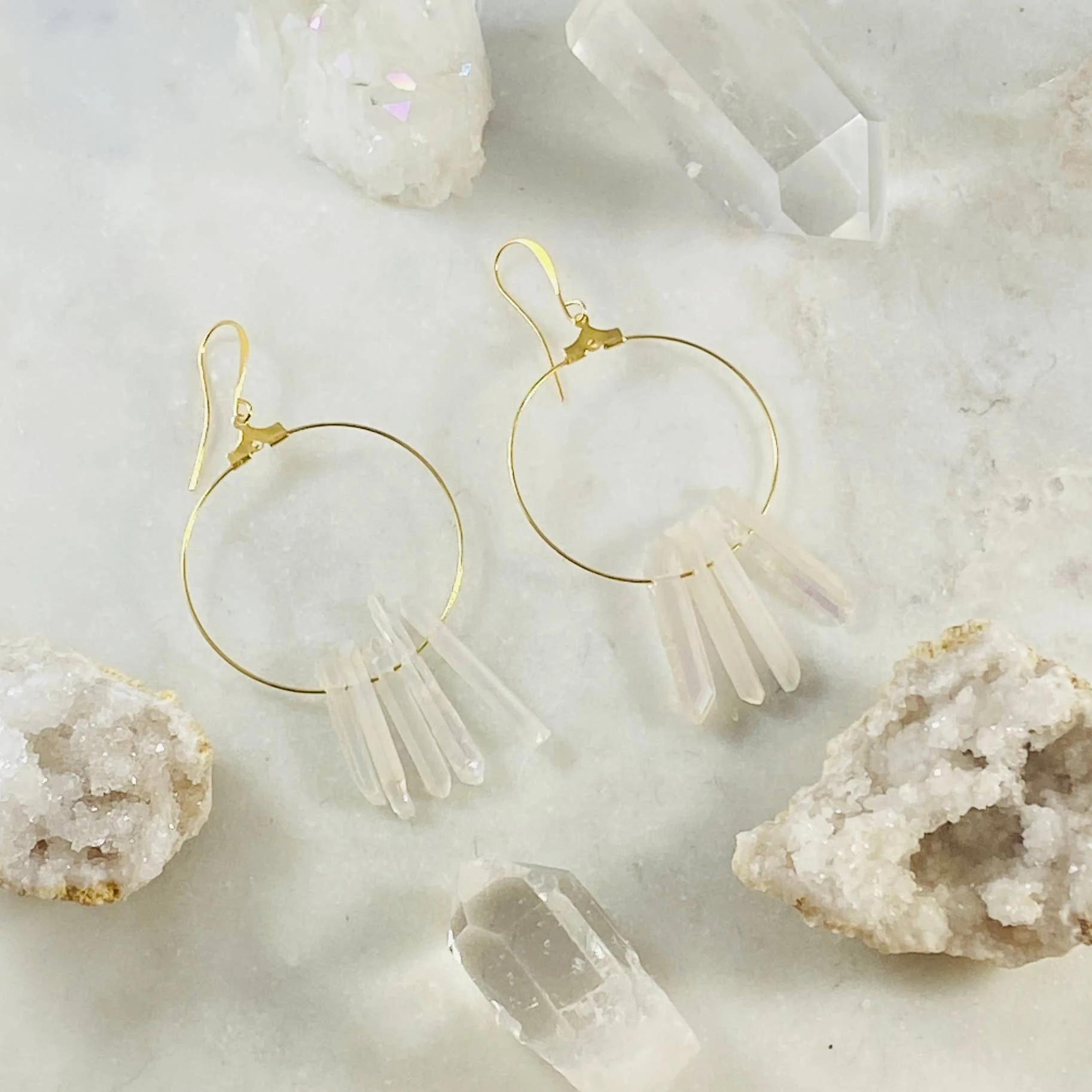 Stargazer Crystal Earrings - Image 2