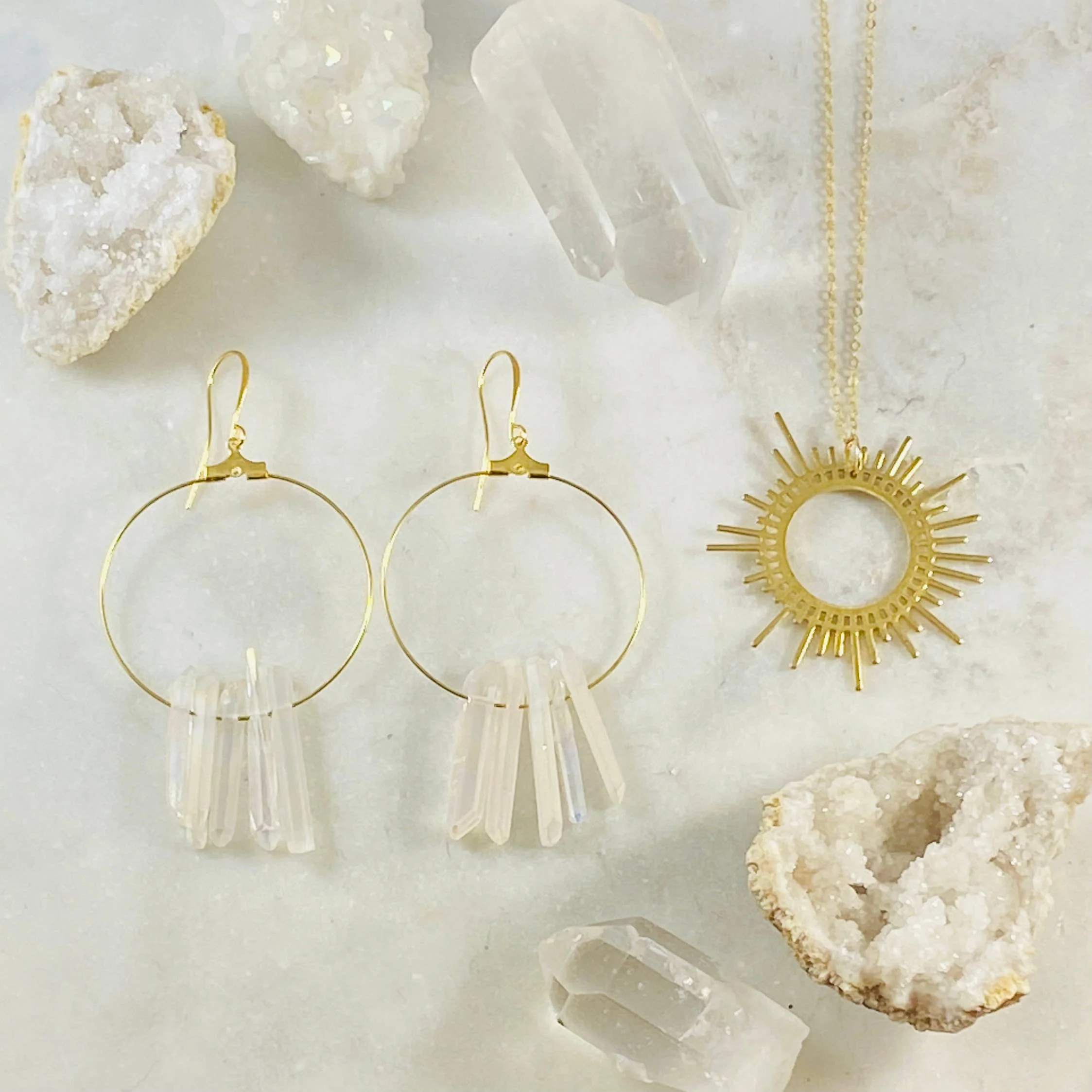 Stargazer Crystal Earrings - Image 3