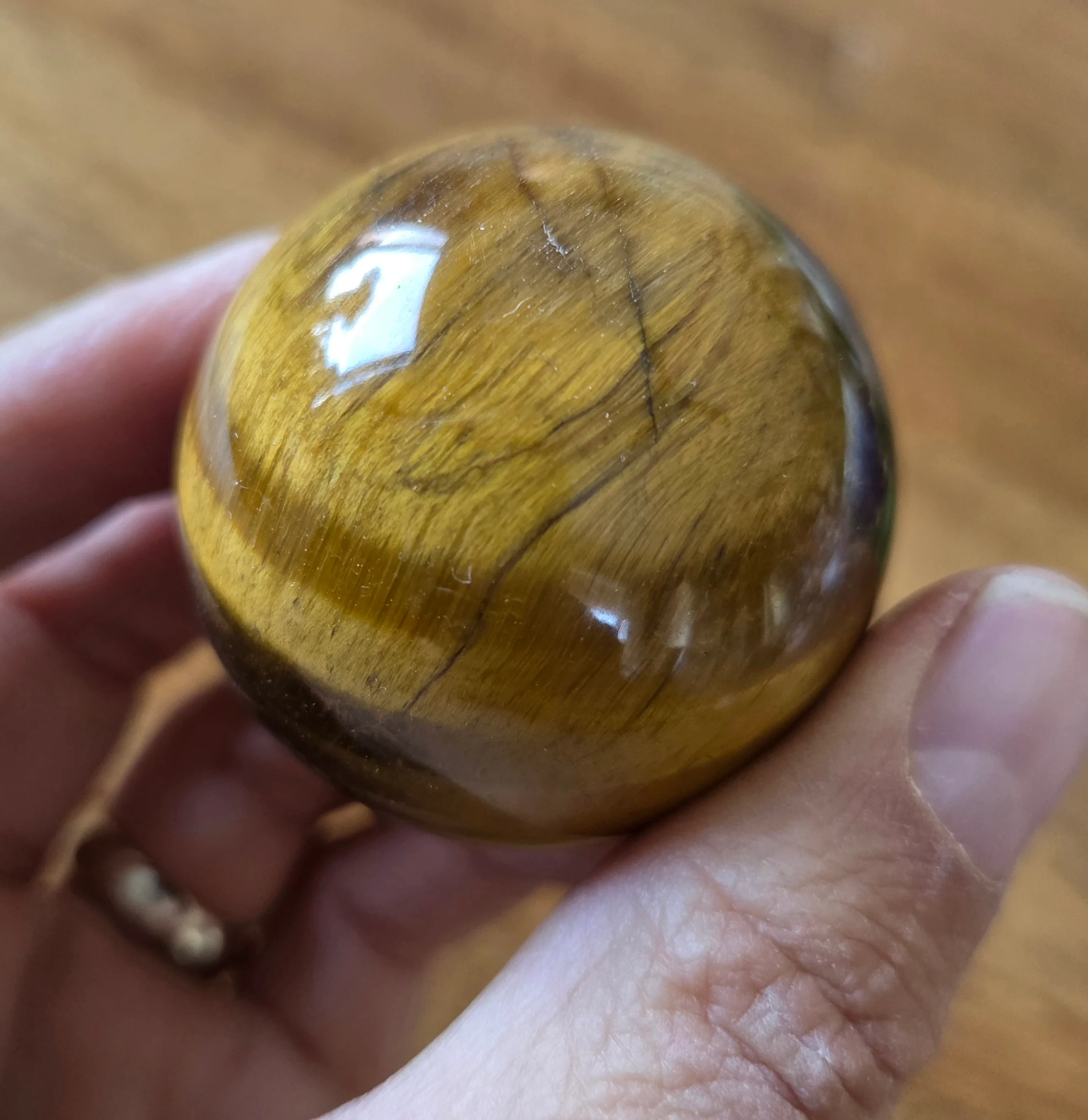 Tiger Eye Sphere - Image 8