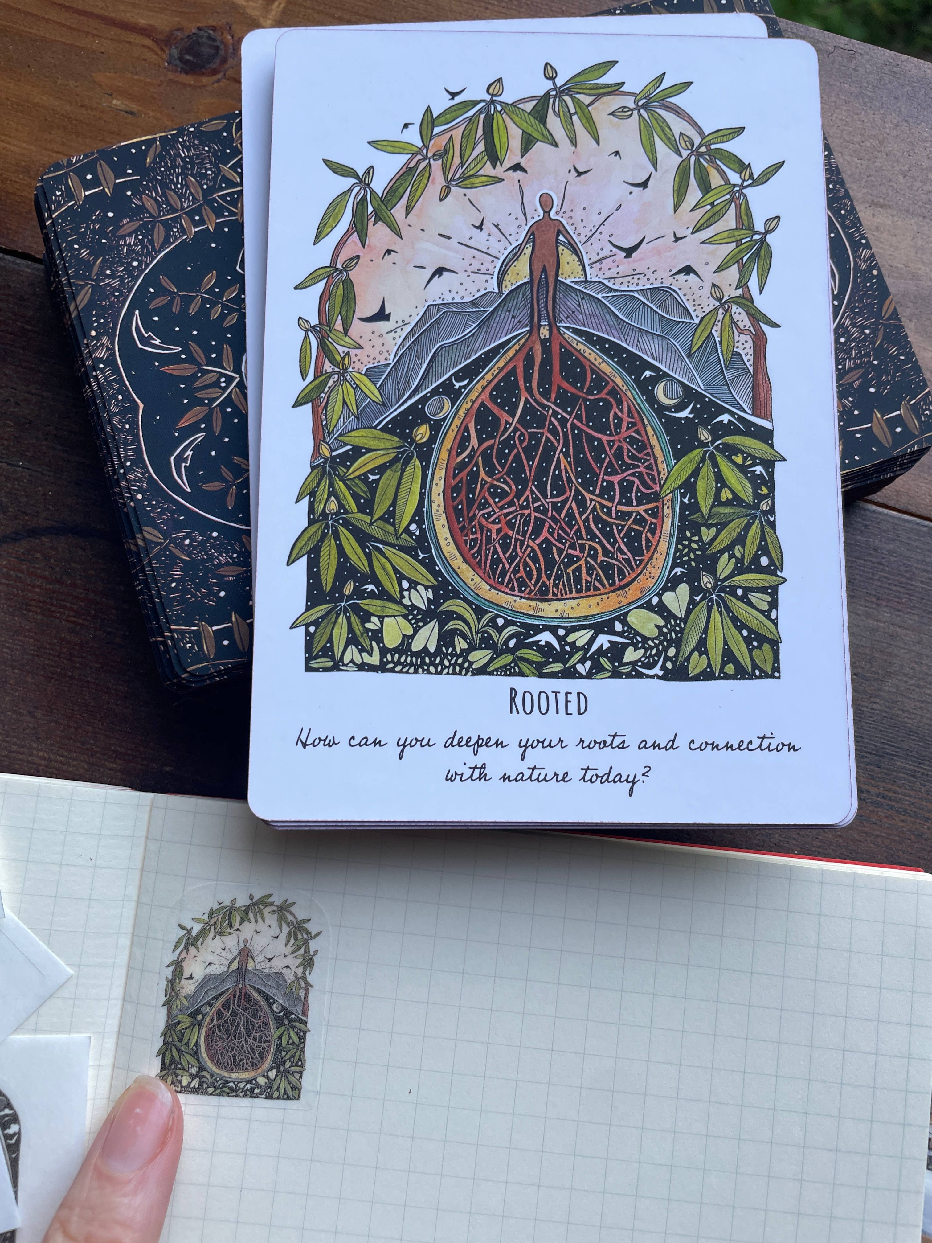 Washi Stickers of 48 Phases and Forests Oracles - Image 5