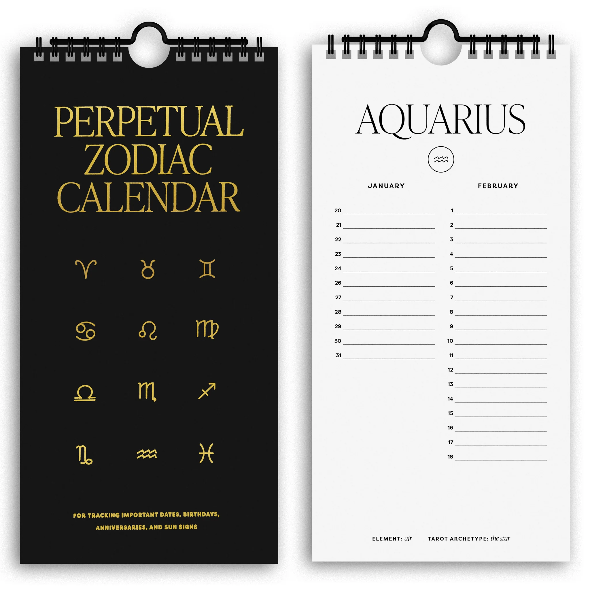 Zodiac Perpetual Calendar - Image 2