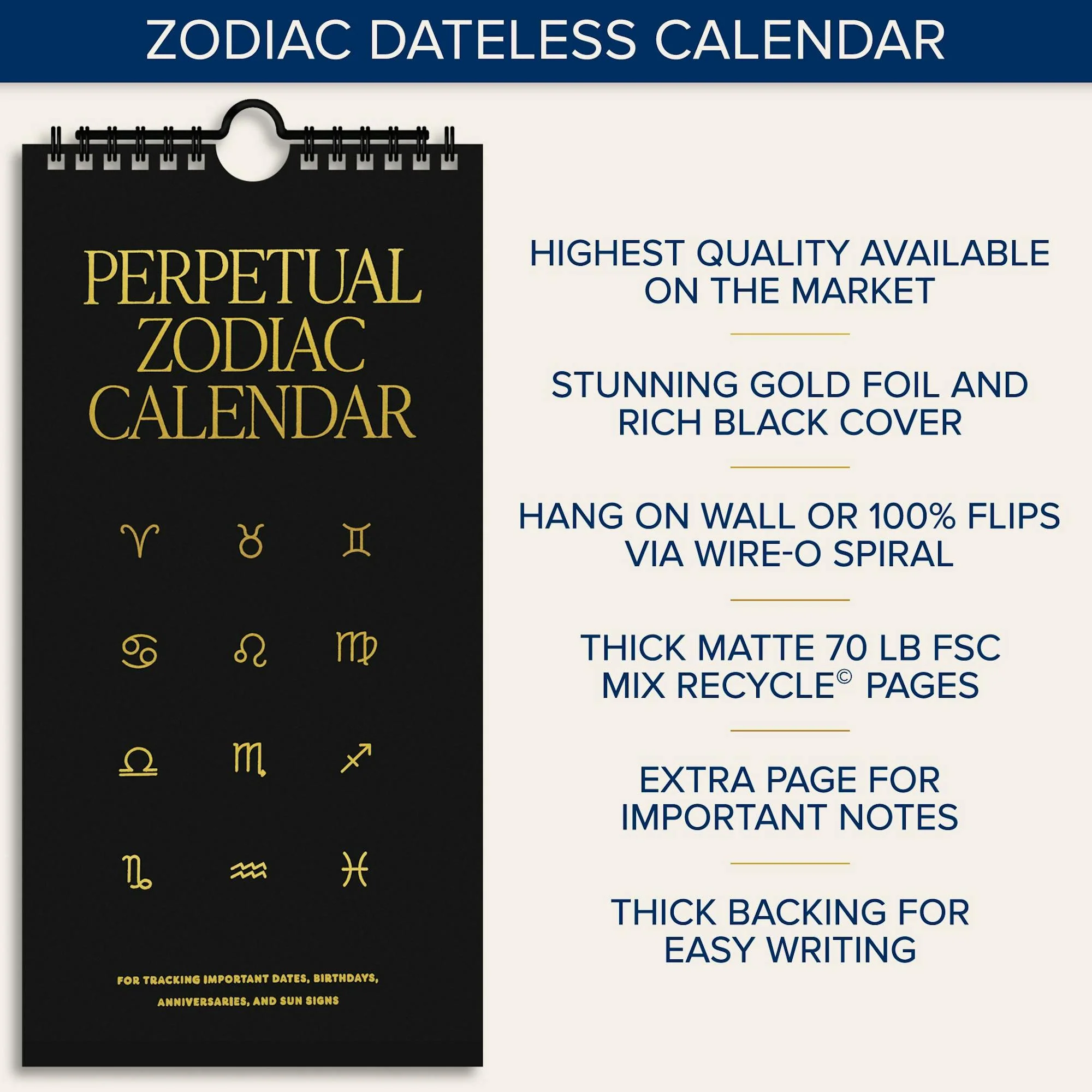 Zodiac Perpetual Calendar - Image 3